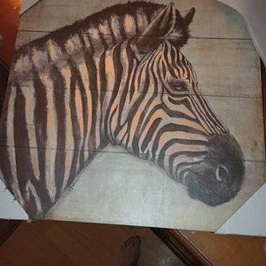 Zebra wall art